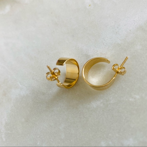 Small Chunky hoops - Picture 4 of 6